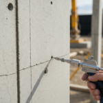 Naprawa pęknięć skurczowych w świeżym betonie za pomocą iniekcji ciśnieniowej