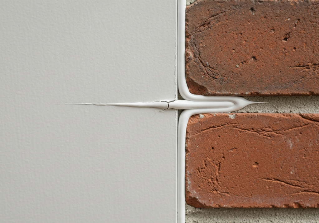 Problemy z pękaniem akrylu przy łączeniu płyt gipsowych ze ścianą murowaną