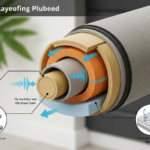 Sposób na wyciszenie rur kanalizacyjnych za pomocą mat butylowych