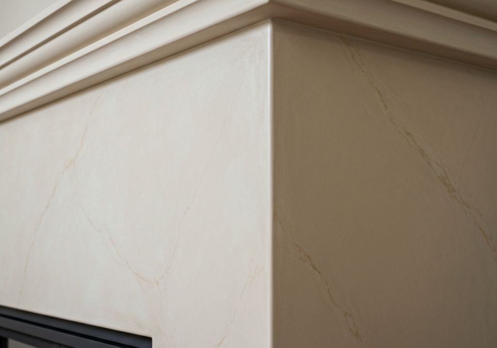 Technologia nakładania stiuku weneckiego na kominkach narożnych