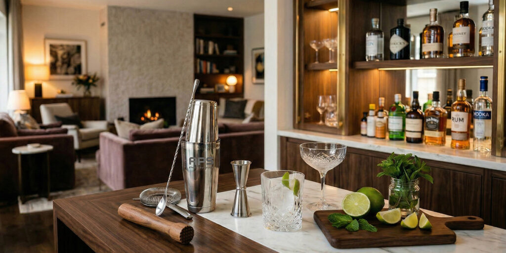 Domowy barek – jakie akcesoria przydadzą się w home barze?
